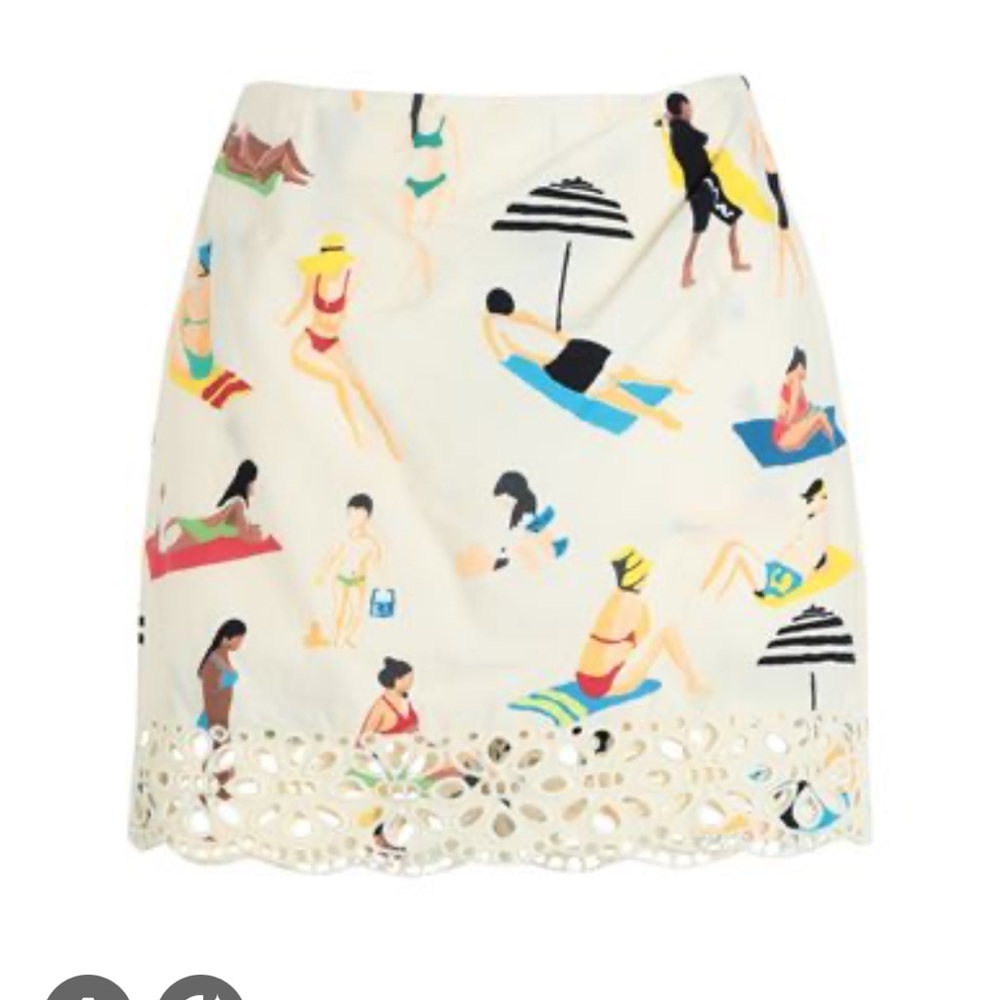 Never Fully Dressed Beach Day Eyelet Skort
